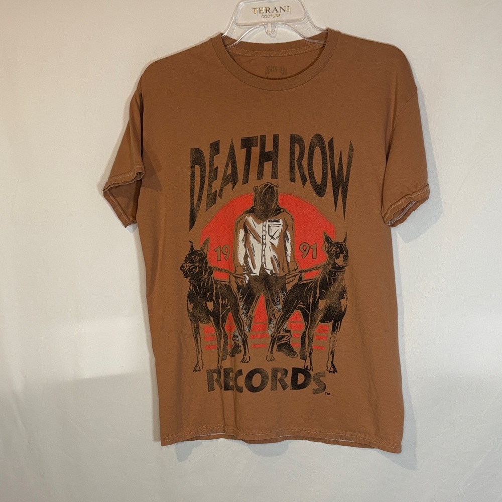 Death Row Records Brown Graphic Tee